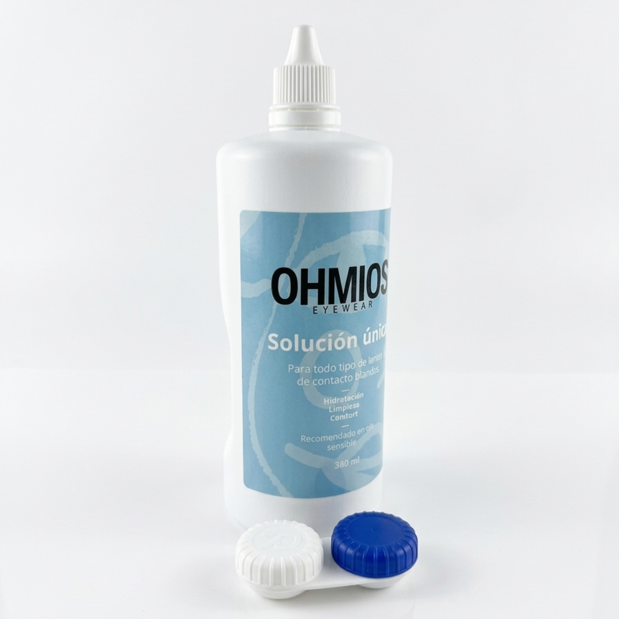 Solución para lentes de contacto 380 ml OHMIOS ew